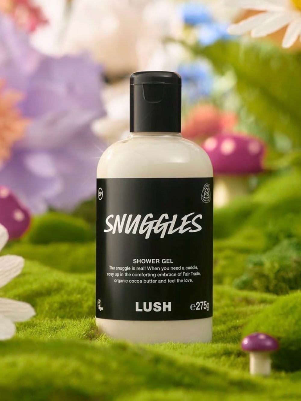 LUSH SNUGGLES SHOWER GEL 8.4 oz DISCONTINUED BUTTERBALL SCENT BRAND NEW